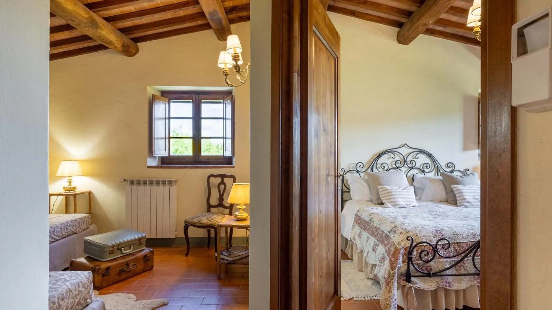 San Donato in Poggio Casa Poggio A Badia Chianti Viewヴィラ イタリア