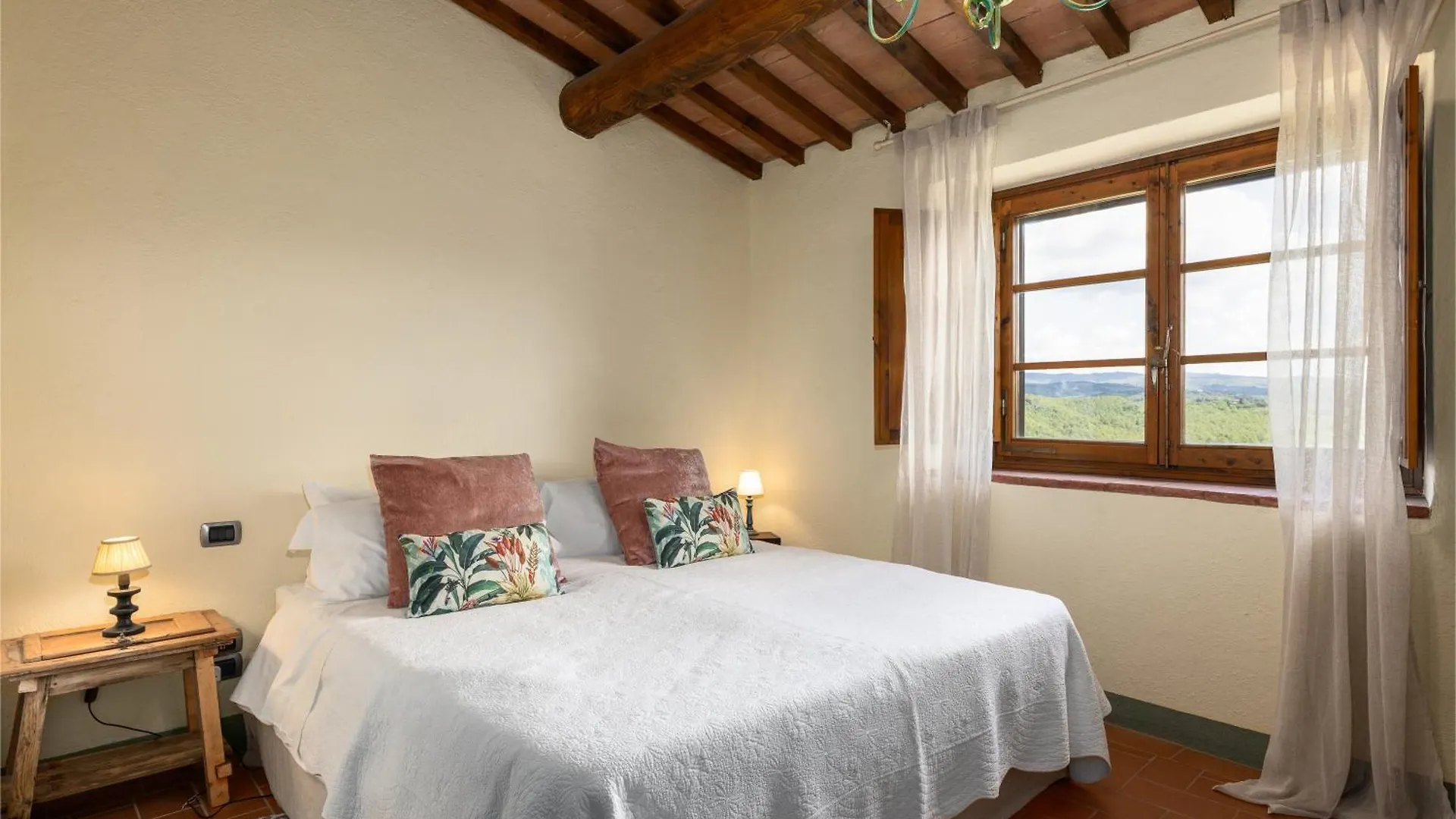 別荘 San Donato in Poggio Casa Poggio A Badia Chianti Viewヴィラ