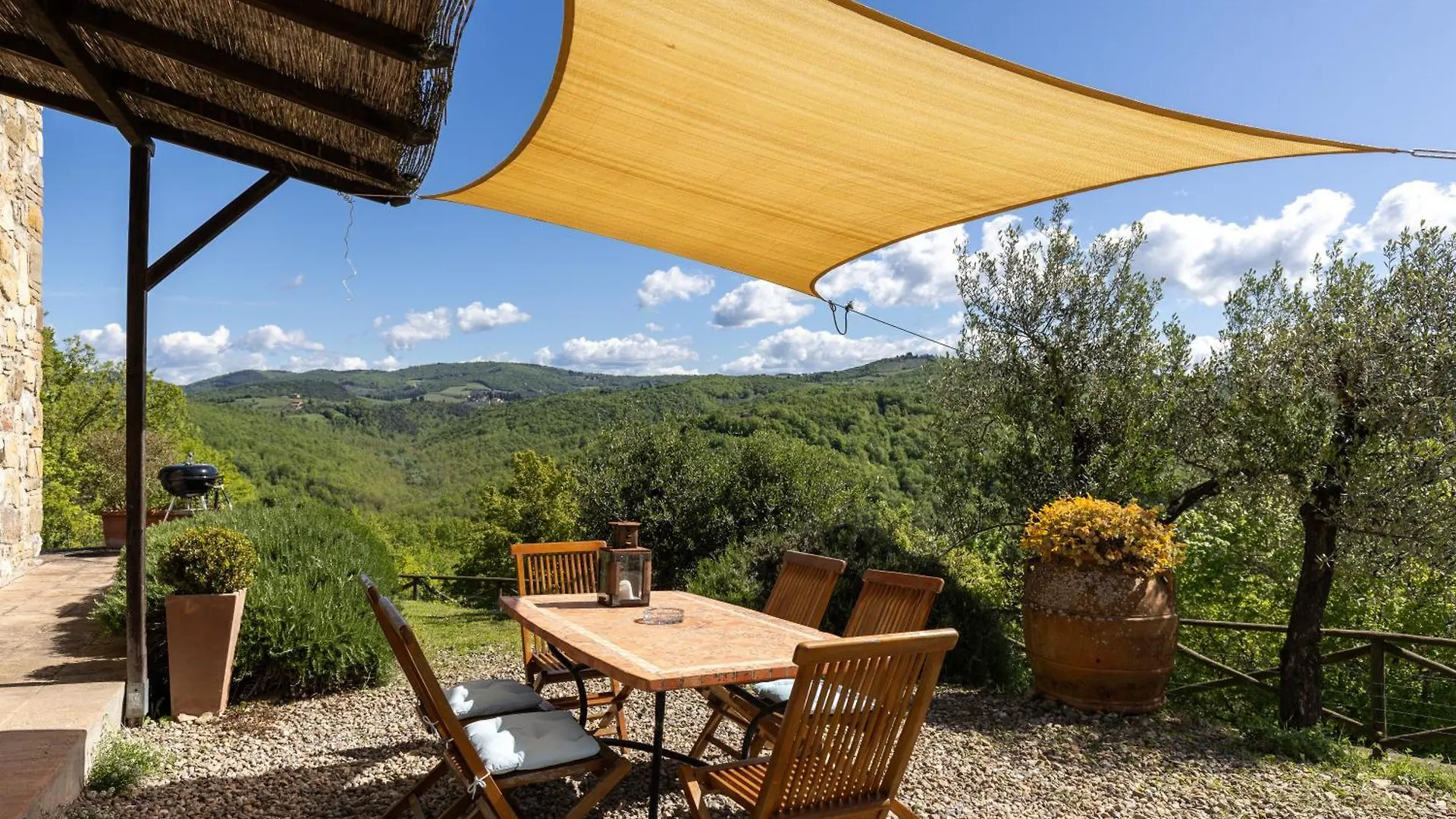 San Donato in Poggio Casa Poggio A Badia Chianti Viewヴィラ